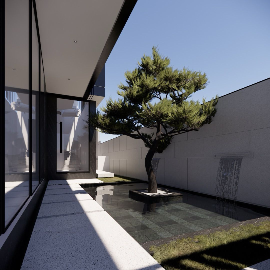 تصميم فيلا سكنية – حي الملقاء